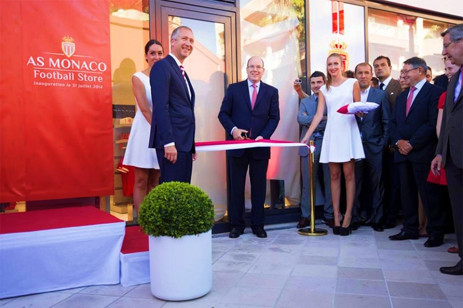 Monaco Football Club opens fans’ store